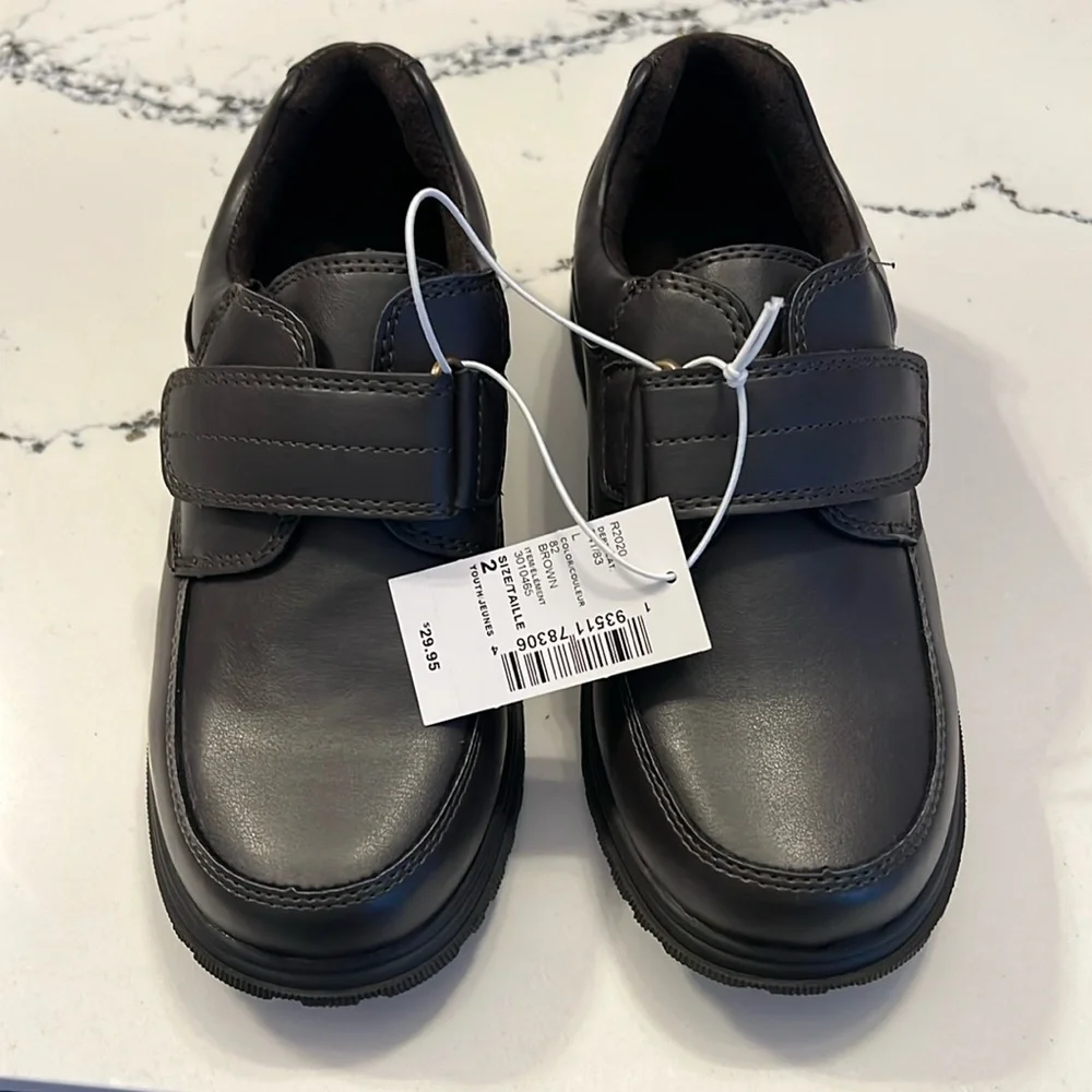 Brown Boys Dress Shoes